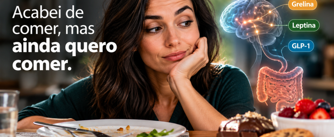 Comeu e ainda está com fome? Entenda o que acontece no seu cérebro